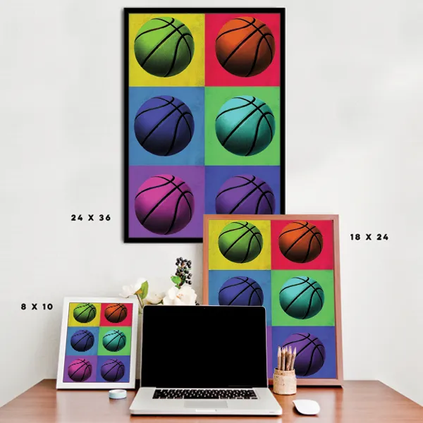 Pop Art - Basketball Poster